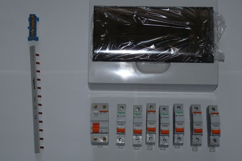 Fuse box enclosure prepared for installation